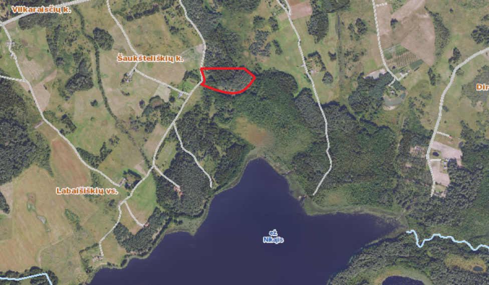 Parduodamas sklypas Barkeliškių I k., Molėtų r. sav., 228.00 a ploto 1