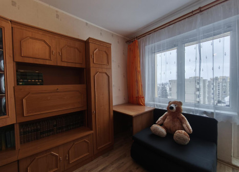 Parduodamas butas Taikos g., Aukštakalnio, Utenos m., Utenos r. sav., 34.60 m² ploto 1 kambarys