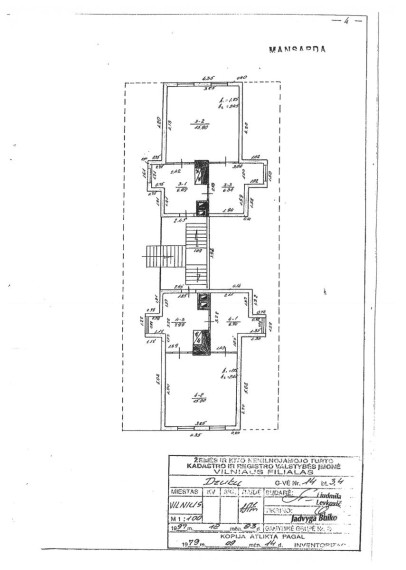 Parduodamas butas Dzūkų g., Naujininkai, Vilniaus m., Vilniaus m. sav., 29.93 m² ploto 2 kambariai 15