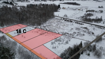 Parduodamas  sklypas Paberžės g., Pikeliškių k., Vilniaus r. sav., 17 a ploto 7