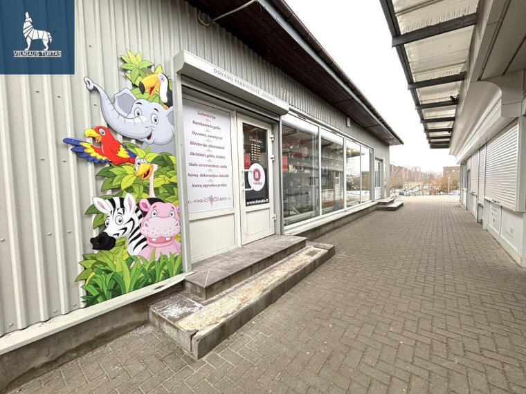 Nuomojamos administracinės, gamybinės, kitos paskirties, maitinimo, sandėliavimo patalpos Rygos g., Justiniškės, Vilniaus m., Vilniaus m. sav., 77 m2 ploto 1