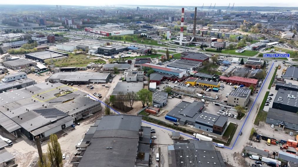 Parduodamos patalpos Sandėlių g., Kauno r., Klaipėdoje, 1160 kv.m ploto 5