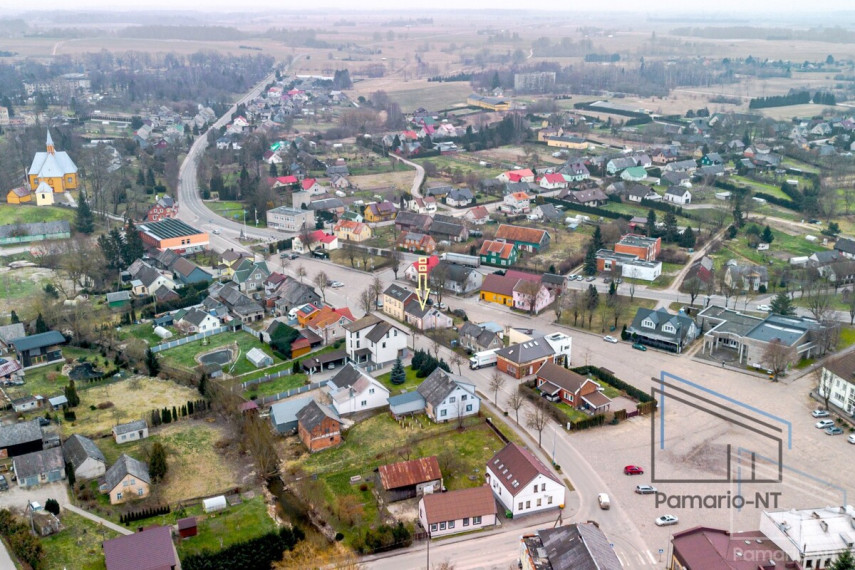 Parduodamas namas Žemaičių Naumiesčio mstl., Šilutės r. sav., 120 m2 ploto, 1 aukštai 8