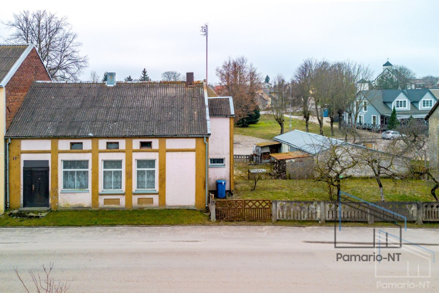 Parduodamas namas Žemaičių Naumiesčio mstl., Šilutės r. sav., 120 m2 ploto, 1 aukštai 1