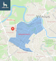 Parduodamas butas Žemaitės g., Vilkpėdė, Vilniaus m., Vilniaus m. sav., 44.57 m2 ploto, 2 kambariai 24