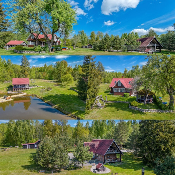 Parduodamas namas Antakščių k., Molėtų r. sav., 218.79 m2 ploto, 2 aukštai 35