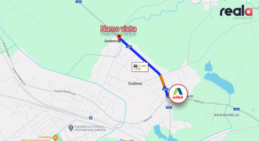 Parduodamas namas Vilniaus g., Gudienos k., 81.69 kv.m ploto, 1 aukštai 22