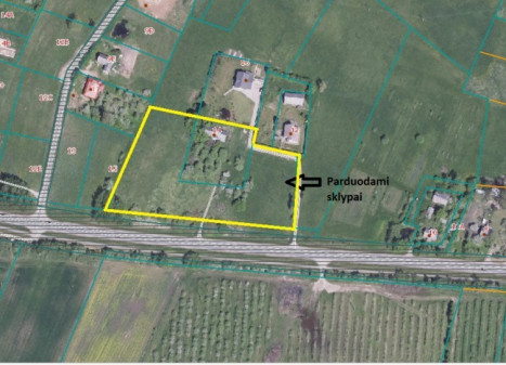 Parduodamas kitos paskirties sklypas Ateities g., Luksnėnų k., Alytaus r. sav., 124.44 a ploto