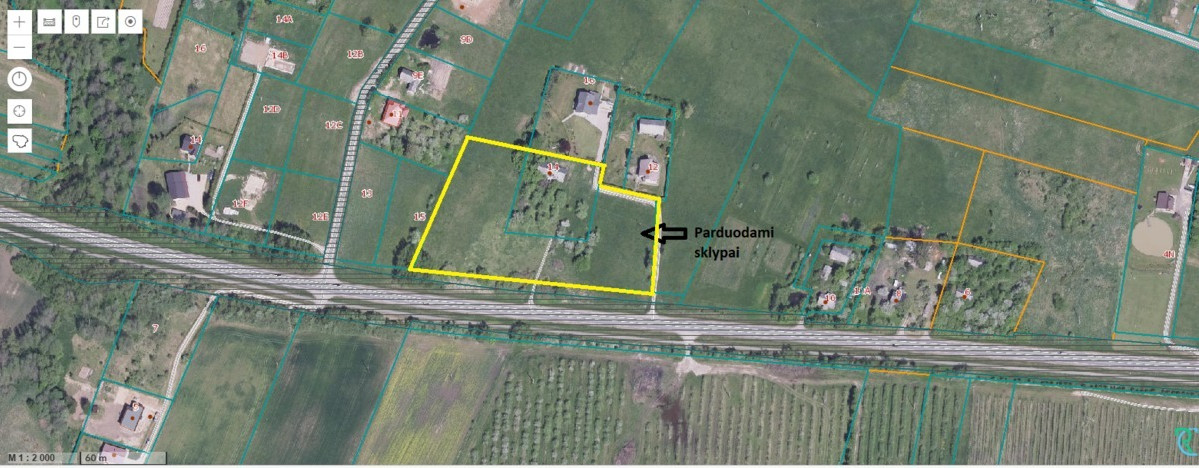 Parduodamas kitos paskirties sklypas Ateities g., Luksnėnų k., Alytaus r. sav., 124.44 a ploto 1