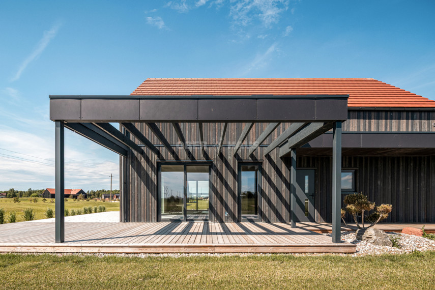 Parduodamas namas Blizgių g., Grabių k., Klaipėdos r. sav., 141.45 m2 ploto, 2 aukštai 15