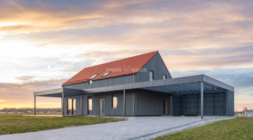 Parduodamas namas Blizgių g., Grabių k., Klaipėdos r. sav., 133.78 m2 ploto, 2 aukštai 2