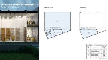 Nuomojamos patalpos Gariūnų g., Gariūnai, Vilniaus m., Vilniaus m. sav., 226.75 m² ploto 8