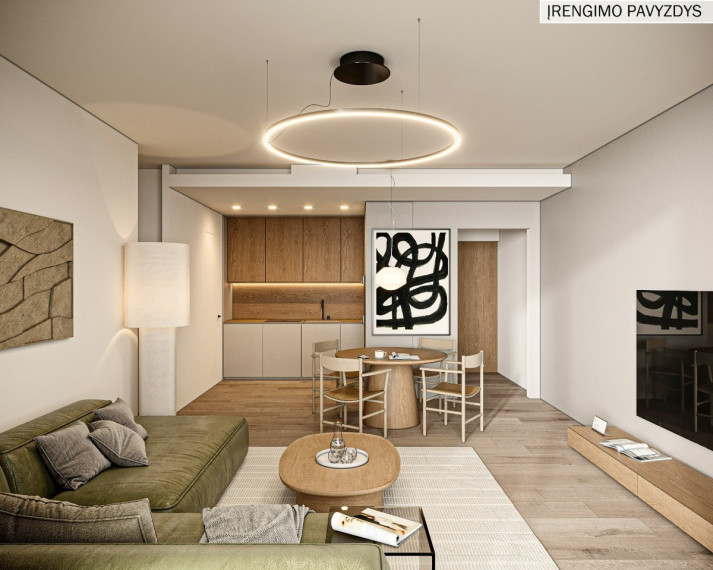 Parduodamas butas Konstitucijos pr., Šnipiškės, Vilniaus m., Vilniaus m. sav., 70.6 m2 ploto, 2 kambariai 1