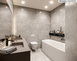 Parduodamas butas Konstitucijos pr., Šnipiškės, Vilniaus m., Vilniaus m. sav., 70.6 m2 ploto, 2 kambariai 18