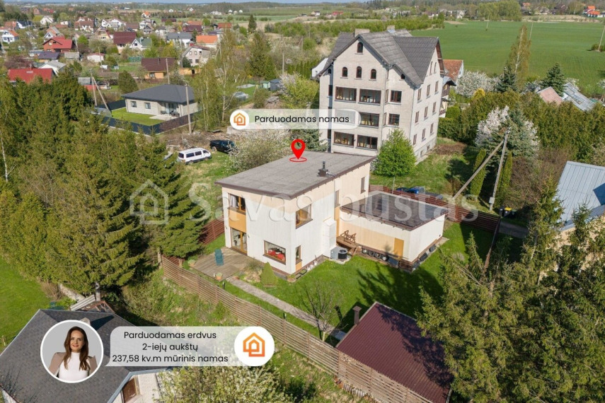 Parduodamas namas Karklų g., Kalotės k., Klaipėdos r. sav., 237.58 m2 ploto, aukštai 1