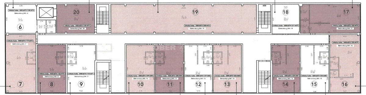 Parduodamos administracinės patalpos Elektronikos g., Skaistakalnis, Panevėžio m., Panevėžio m. sav., 47.74 m2 ploto 6