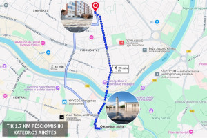 Parduodamas butas Rinktinės g., Šnipiškės, Vilniaus m., Vilniaus m. sav., 27 m2 ploto, 1 kambariai 15