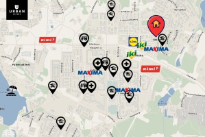 Nuomojamas butas M. Mažvydo g., Pilaitėje, Vilniuje, 45.85 kv.m ploto 17