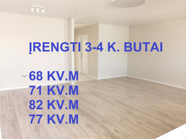Parduodamas butas Leičių g., Pašilaičiai, Vilniaus m., Vilniaus m. sav., 68.00 m² ploto 3 kambariai 3