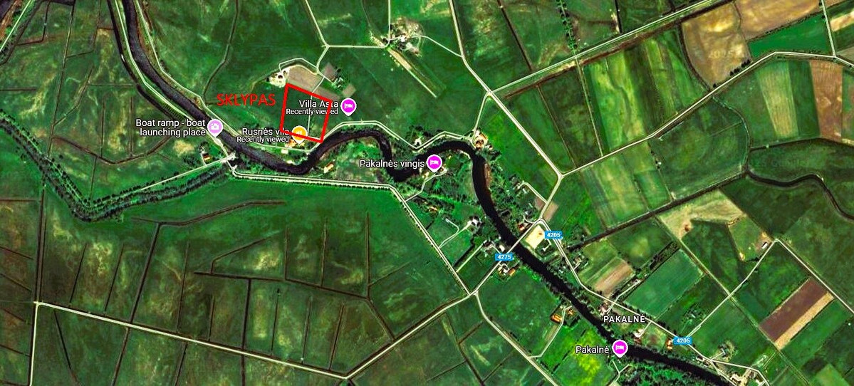 Parduodamas sklypas Rusnės mstl., Šilutės r. sav., 274 a ploto 3