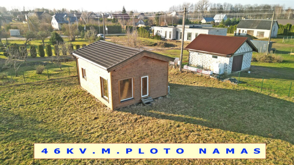 Parduodamas namas Šiaurinės g., Širvintų m., Širvintų r. sav., 46 m2 ploto, 1 aukštai 14