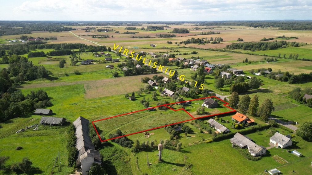 Parduodamas namas Viršuliškių k., Širvintų r. sav., 83 m2 ploto, 1 aukštai 4