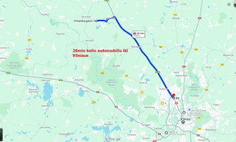 Parduodamas namas Viršuliškių k., Širvintų r. sav., 83 m2 ploto, 1 aukštai 8