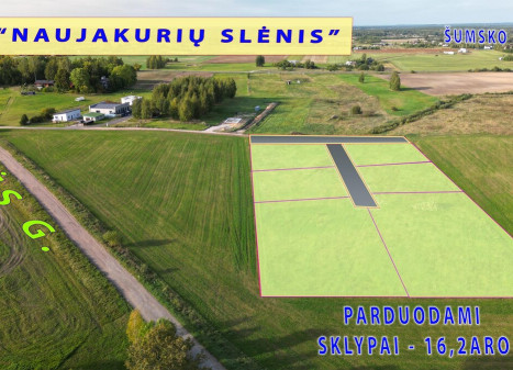 Parduodamas  sklypas Juodalaukio k., Vilniaus r. sav., 16 a ploto