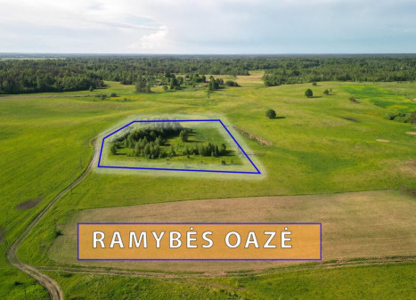 Parduodamas  sklypas Pūkeniškių k., Molėtų r. sav., 143 a ploto