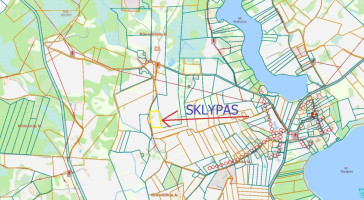 Parduodamas  sklypas Pūkeniškių k., Molėtų r. sav., 143 a ploto 7