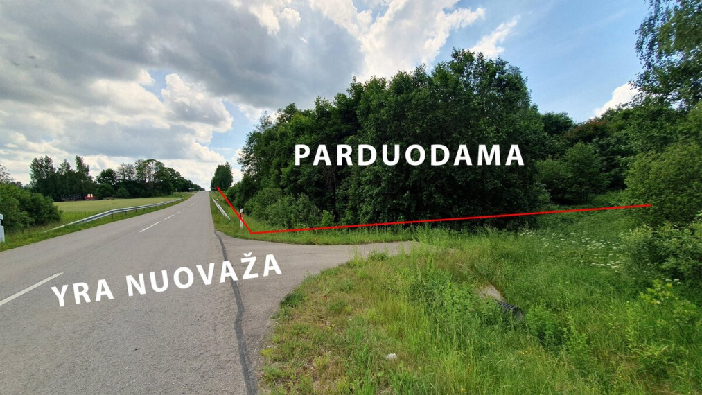 Parduodamas sklypas Varkalabiškių k., Vilniaus r. sav., 78 a ploto 6