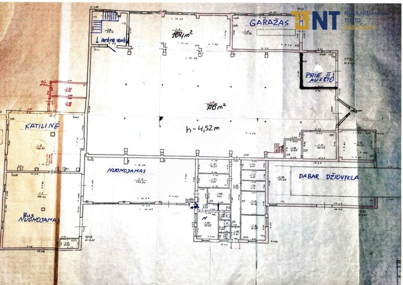 Nuomojamos patalpos Eigirgalos k., 1854.45 kv.m ploto 21