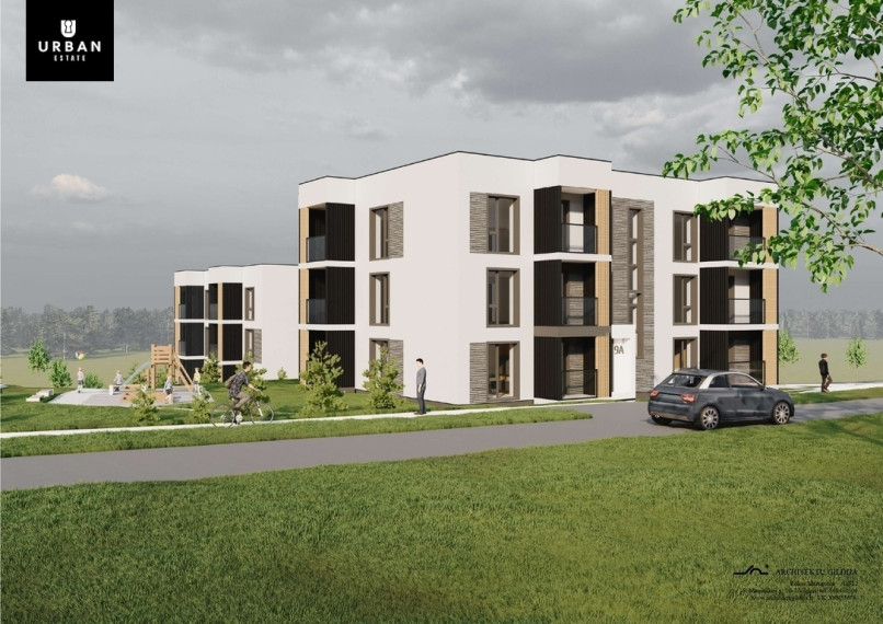 Parduodami daugiabučių pask. sklypai su projektu Riešėje 4