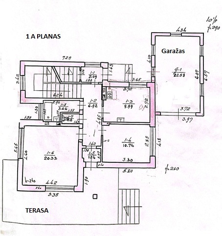 Parduodamas namas P. Rimšos g., Anykščiuose, 102 kv.m ploto 43