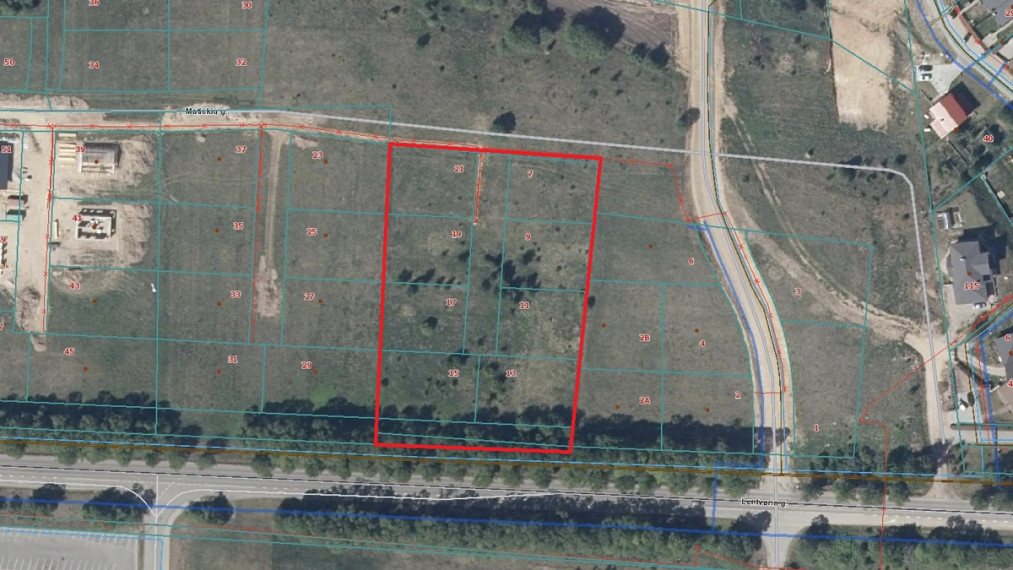 Parduodamas namų valdos paskirties sklypas Matiškių g., Paneriai, Vilniaus m., Vilniaus m. sav., 81.22 a ploto 6