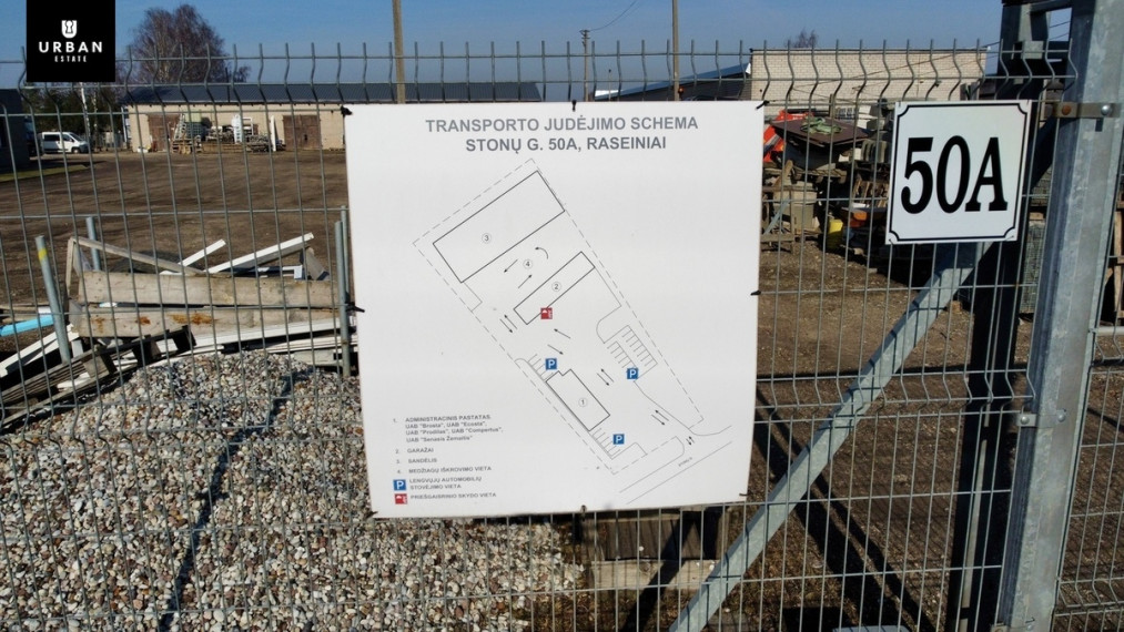 Nuomojamos patalpos Stonų g., Raseiniuose, 1331.67 kv.m ploto 32