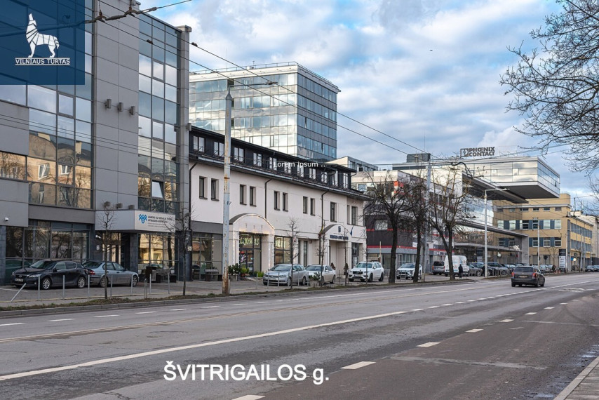 Parduodamos administracinės, maitinimo patalpos Švitrigailos g., Naujamiestis, Vilniaus m., Vilniaus m. sav., 111 m2 ploto 1