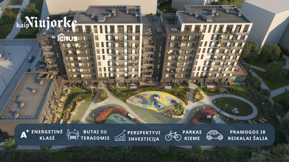 Parduodamas butas Kareivių g., Žirmūnai, Vilniaus m., Vilniaus m. sav., 46.14 m² ploto 2 kambariai 3