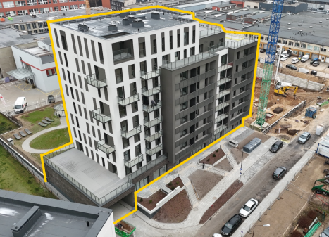 Parduodamas butas Kareivių g., Žirmūnai, Vilniaus m., Vilniaus m. sav., 45.14 m² ploto 2 kambariai