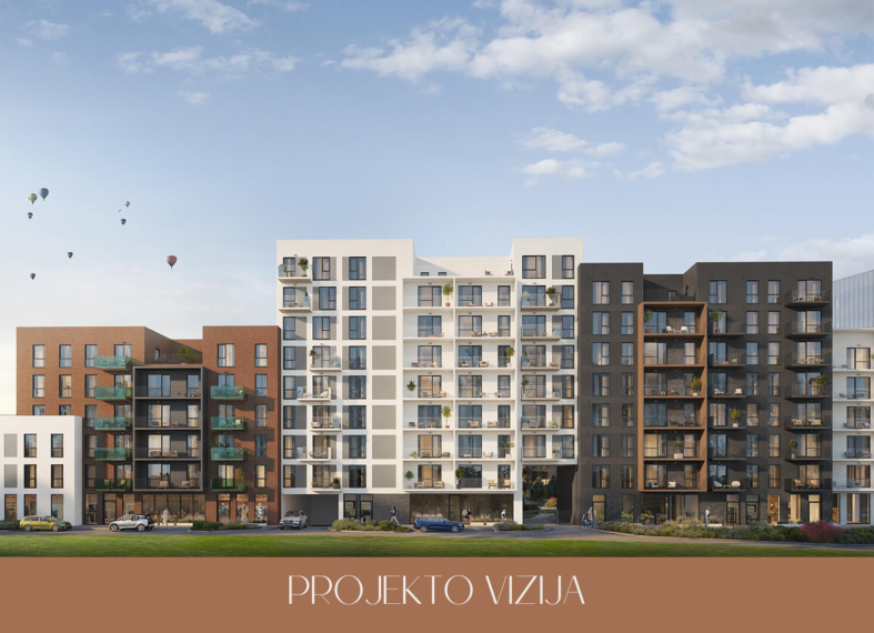 Parduodamas butas Kareivių g., Šiaurės miestelis, Vilniaus m., Vilniaus m. sav., 41.17 m² ploto 2 kambariai 5