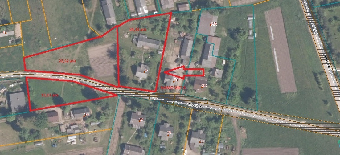 Parduodamas namas Alyvų g., Uliūnų k., 78.52 kv.m ploto 3