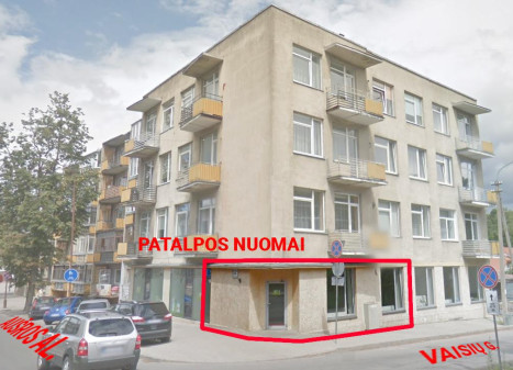 Nuomojamos patalpos Aušros al., Centras, Šiaulių m., Šiaulių m. sav., 40.55 m² ploto