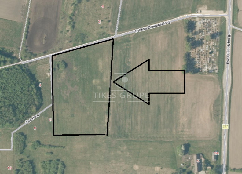 Parduodamas sklypas Plikių mstl., Klaipėdos r. sav., 147 a ploto 1