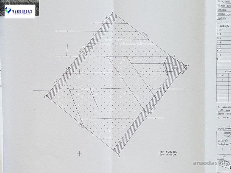 Parduodamas sklypas Glatkiškių k., Vilniaus r. sav., 515 a ploto 11