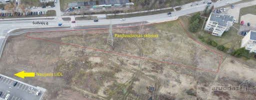 Parduodamas sklypas Sudvajų g., Vidzgiris, Alytaus m., Alytaus m. sav., 52 a ploto 2