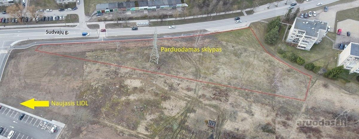 Parduodamas sklypas Sudvajų g., Vidzgiris, Alytaus m., Alytaus m. sav., 52 a ploto 2