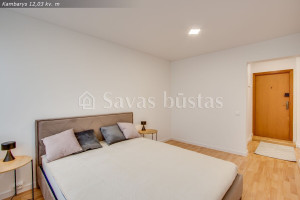 Parduodamas butas Žemaitės g., Centras, Šiaulių m., Šiaulių m. sav., 33.35 m2 ploto, 2 kambariai 7