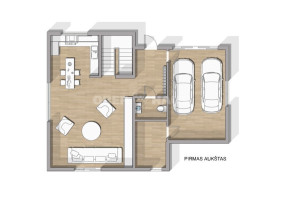 Parduodamas namas Prano Dovydaičio g., Pavilnys, Vilniaus m., Vilniaus m. sav., 160 m2 ploto, 2 aukštai 18