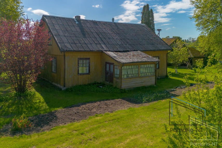 Parduodamas namas Visbarų k., Tauragės r. sav., 115 m2 ploto, 1 aukštai 9