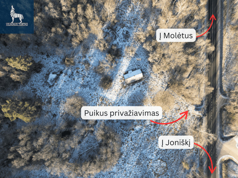 Parduodamas kitos paskirties sklypas Kūmonių k., Molėtų r. sav., 851 a ploto 2